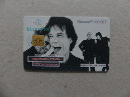 Carte Téléphone Belgique The Rolling Stones Werchter 20-21/6/98 - Musique