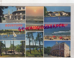 40- SOUSTONS PORT D' ALBRET - EGLISE LAC CAMPING ETANG CENTRE NAUTIQUE PLAGE MAIRIE - Soustons