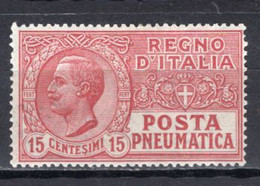 1927 - ITALIA / REGNO  - Unif. PN12a  - LH - W022 - Pneumatische Post