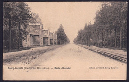 +++ CPA - BOURG LEOPOLD - CAMP DE BEVERLOO - Route D' Hechtel   // - Leopoldsburg (Camp De Beverloo)