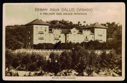 CHAVES - VIDAGO - HOTEIS E RESTAURANTES - Salus Hotel-Vidago.( Ed.Companhia Portuguesa Das Aguas Salus)carte Postale - Vila Real