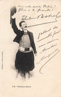 CPA Theodore Botrel - Dedicace - Collection Waron - Carte Voyagée En 1902 - Artistes