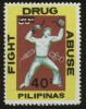 Man Breaking Chain, Broken Syringe, Fight Drug Abuse, Health, MNH Philippines - Drogue