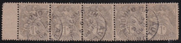 France   .    Y&T   .  107  5x      .     O     .      Oblitéré - Used Stamps