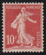 France   .    Y&T   .      138      .    *     .      Neuf Avec Gomme - 1906-38 Semeuse Camée