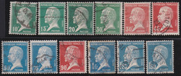 France   .    Y&T   .      170/181     .     O    .      Oblitéré - Used Stamps