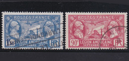 France   .    Y&T   .        244/245      .     O      .      Oblitéré - Usati