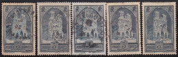 France   .    Y&T   .        259  5x       .    O    .        Oblitéré - Used Stamps