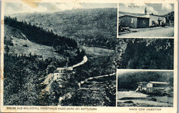 38940 - Deutschland - Gottleuba , Forsthaus Haselberg , Notbau , Nach Dem Unwetter - Gelaufen 1928 - Bad Gottleuba-Berggiesshuebel