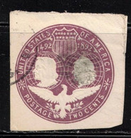 UNITED STATES Scott # U349 Used - Altri & Non Classificati