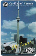 Canada - CardCaller - CN Tower (Yellow Letters), Exp.31.12.1995, Remote Mem. 20$, Mint - Canada