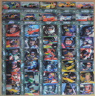 USA - Finish Line Racing - Nascar PhonePak '96 Complete Set 40 Cards (WITH Signature), Remotes 2$, 5.500ex, All Mint - Collezioni