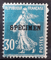 France 1911/23 N°192CI1 *TB Cote 17€ - 1906-38 Sower - Cameo