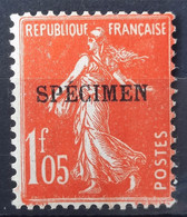 France 1911/23 N°195CI1 **TB Cote 38€ - 1906-38 Sower - Cameo