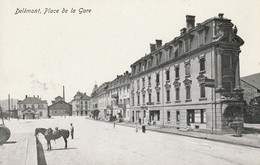 CPA-SUISSE-DELEMONT-Place De La Gare - Delémont