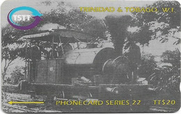 Trinidad & Tobago - TSTT (GPT) - The First Train To San Fernando In 1892 - 205CTTD (Crossed Ø), 1998, 100.000ex, Used - Trinidad En Tobago