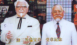 KFC - Kentucky Fried Chicken (5) * Telecarte Japon * Japan Phonecard - Advertising