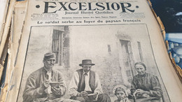 EXCELSIOR 16/ SOLDAT SERBE /GEORGES CARPENTIER /SOMME BALLON BRITANNIQUE - Testi Generali