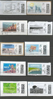 Lot De 20 MonTimbrenLigne, Tous Différents, Sur Fragment - Druckbare Briefmarken (Montimbrenligne)