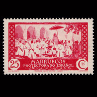 España.MARRUECOS.1933-35.Vistas Paisajes.25c.MH.Edifil.139 - Marruecos Español