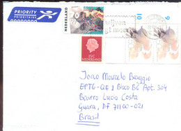 Cover - Nederland  To Brazil - Storia Postale