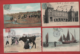 12 Cartes Toutes Abîmées -  Berck -( 62.Pas-de-Calais ) - Berck