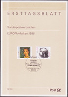 Allemagne Fédérale - Germany - Deutschland Encart 1966 Y&T N°1686 à 1687-ETB12 - Michel N°1854 à 1855-ETB12 - EUROPA - 1° Giorno – FDC (foglietti)