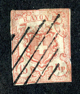 W 17637 1852  Used Mi.12a Used Cat.€130.( Offers Welcome! ) - 1843-1852 Kantonalmarken Und Bundesmarken