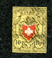 W 17640 1850  Used Mi.8 II Used Cat.€130.( Offers Welcome! ) - 1843-1852 Kantonalmarken Und Bundesmarken