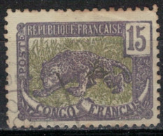 CONGO        N°  YVERT 32  OBLITERE    ( OB 10/23 ) - Used Stamps