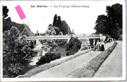 La Marne - Le Pont De Chennevières - Autres & Non Classés