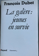 François Dubet : La Galère Des Jeunes En Survie (Fayard-1992-502 Pages) - Sociologie