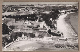 CPSM 22 - SAINT-LAURENT DE LA MER - Plage De L'Anse Aux Moines Et La Grande Plage TB Détails Maisons CENTRE VILLAGE - Plérin / Saint-Laurent-de-la-Mer