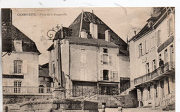 CHAMPLITTE PLACE DE LA GARGOUILLE 1905 TBE - Champlitte