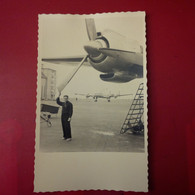 PHOTO AVION HELICE - Guerre, Militaire