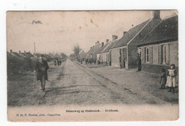 1 Oude Postkaart  Putte Steenweg Op Stabroeck  Stabroek Drijhoek 1906 Postbode ? Uitgever Hoelen N° 61 - Putte