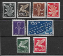 Italie Poste Aérienne N°11A/17 - Neuf ** Sans Charnière - TB - Airmail