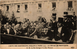 CPA PARIS Visite Des Souverains Anglais 1914 Georges V Et Poincaré (305567) - Empfänge