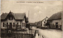 CPA CHATENOIS - L'Entrée Route De BELFORT (293401) - Châtenois-les-Forges