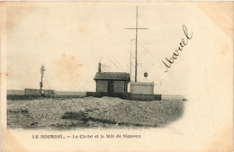 CPA Le HOURDEL - Le Christ Et Le Mat De Signaux (295240) - Le Hourdel