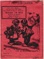 Protège Cahier , Illustration Germaine Bouret , Publicité: Maison Le Rai, Batz - Enfants