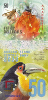 Aurora Islands 50 Dollars 2020 UNC  POLYMER  Emission Privée - Specimen