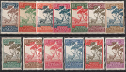 Nvelle CALEDONIE Timbres Taxe N°26* à 38* Neufs Charnières TB Cote 19.00€ - Strafport