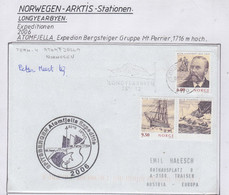 Spitsbergen Bergsteiger Gruppe Mt. Perrier Signature Ca Longyearbyen 01.07.2006 (LO163) - Arctic Expeditions