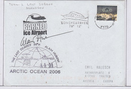 Spitsbergen The Last Degree / Borneo Airport  Signature Alain Hubert  Ca Longyearbyen 17.10.2006 (LO163A) - Arctic Expeditions