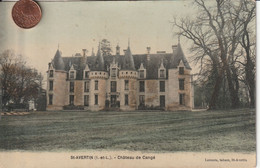 37 - Carte Postale Ancienne De SAINT AVERTIN   Chateau De Cangé - Saint-Avertin