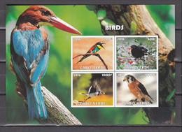 Cabo Verde 2016 BIRDS 4v MINIATURE SHEET MNH As Per Scan - Flamingo