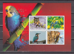 Cabo Verde 2016 BIRDS 4v MINIATURE SHEET MNH As Per Scan - Flamants