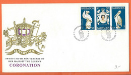 OISEAUX PELICANS BARBADE LETTRE FDC DE 1978 - Pellicani