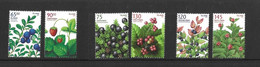 Iceland 2005/7 MNH Berries - Carnets